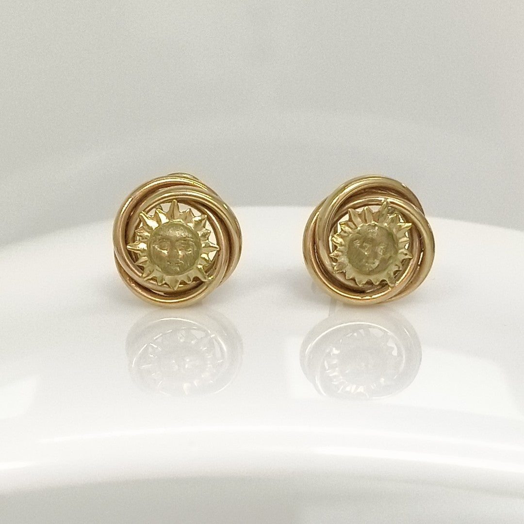 ARETES PAR ORO 8 K 4.2 GRMS (SEMINUEVO)