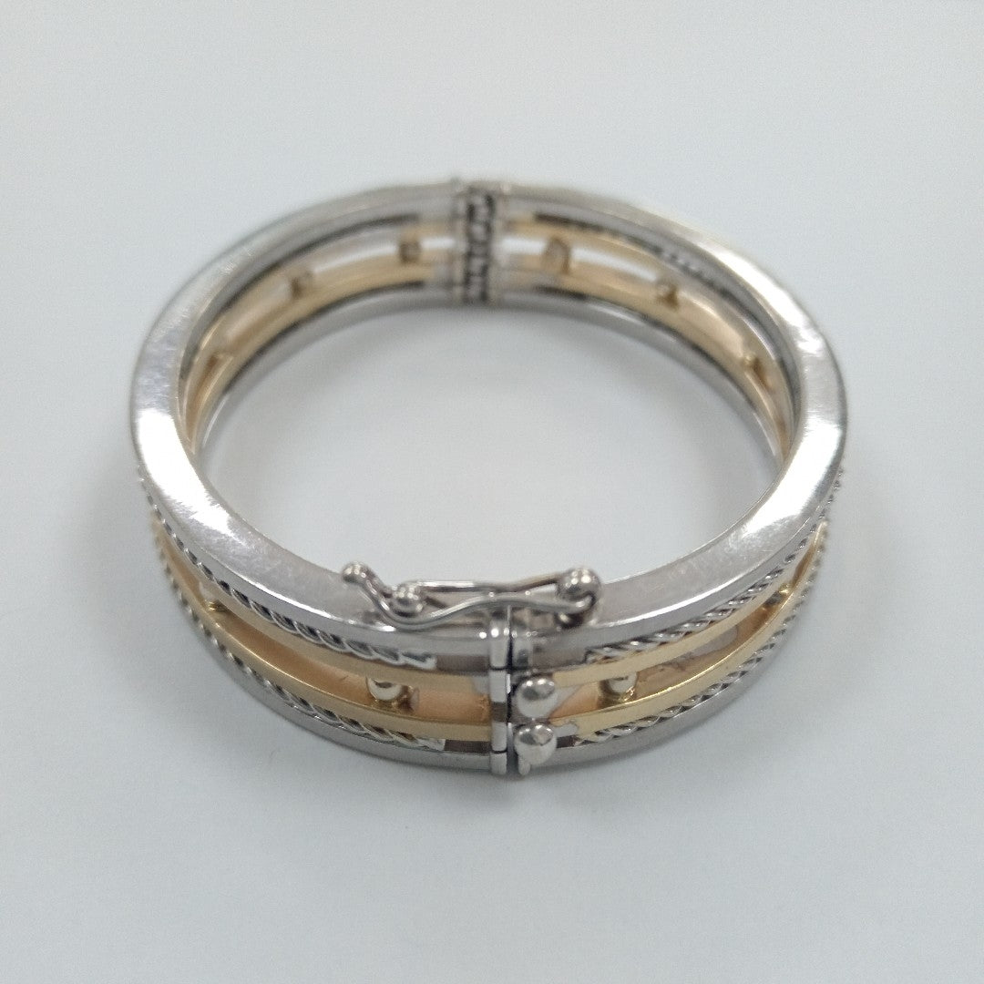 PULSERA RIGIDA ORO 14 K 32.3 GRMS (SEMINUEVO)