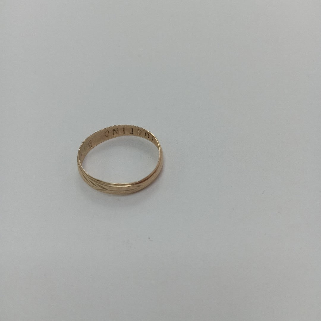 ARGOLLA ORO 10 K 1.1 GRMS (SEMINUEVO)