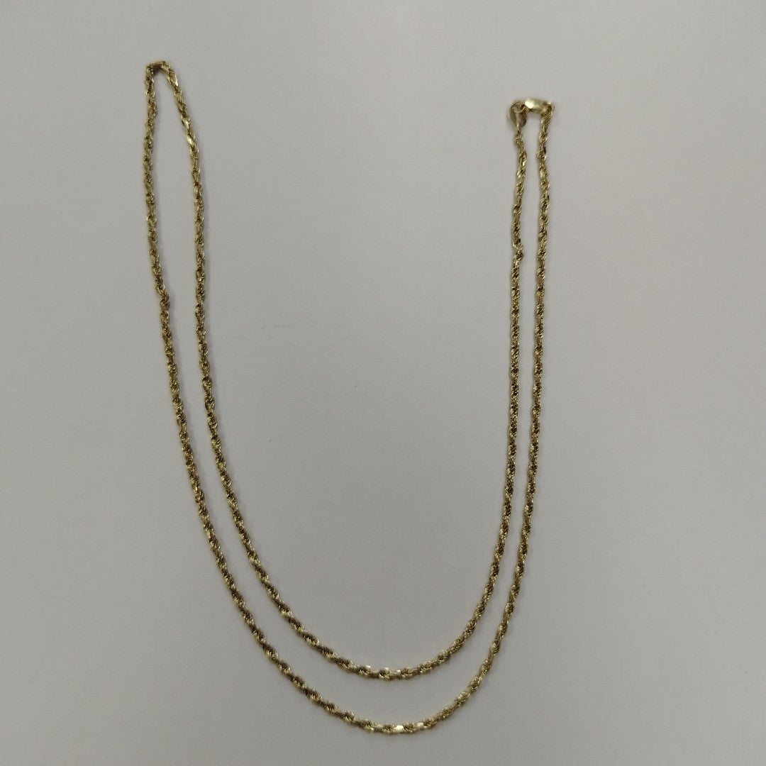 CADENA ORO 10 K 6.2 GRMS (SEMINUEVO)