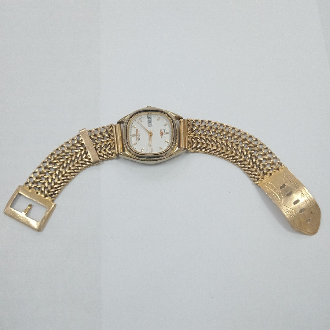 RELOJ CAJA Y PULSO ORO ORO 10 K 81.8 GRMS (SEMINUEVO)