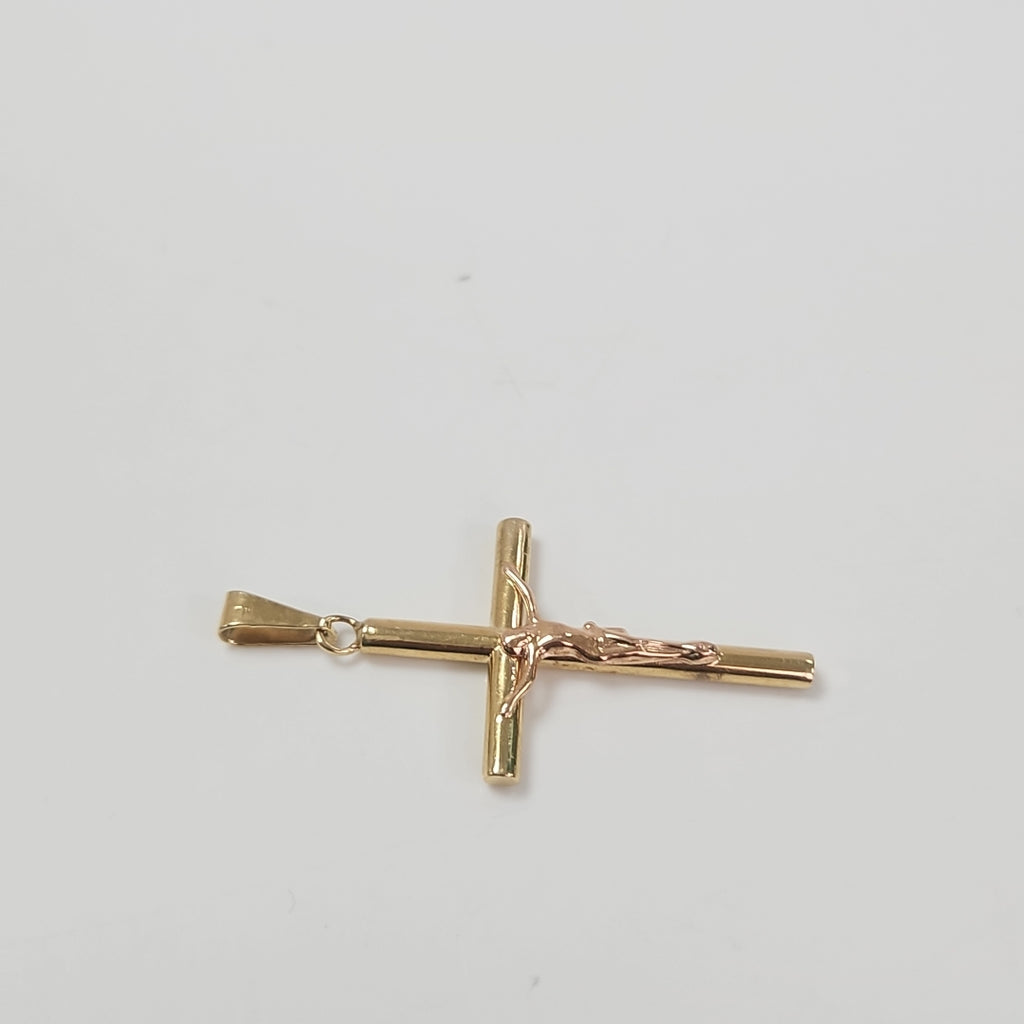 CRUCIFIJO ORO 14 K 1,90 GRMS (SEMINUEVO)