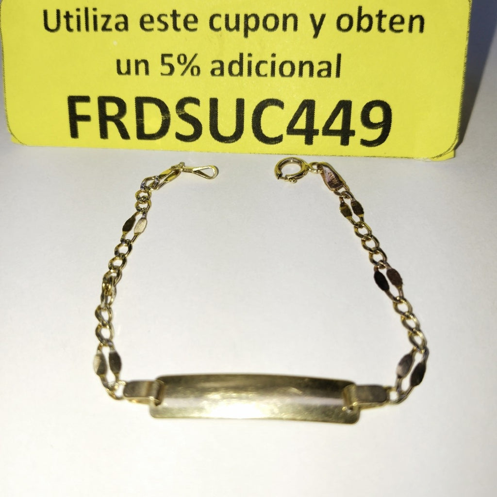 ESCLAVA ORO 10 K 2 GRMS (SEMINUEVO)