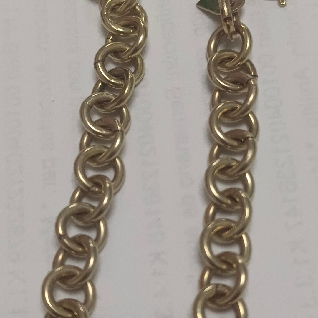 PULSERA ORO 14 K 8.5 GRMS (SEMINUEVO)