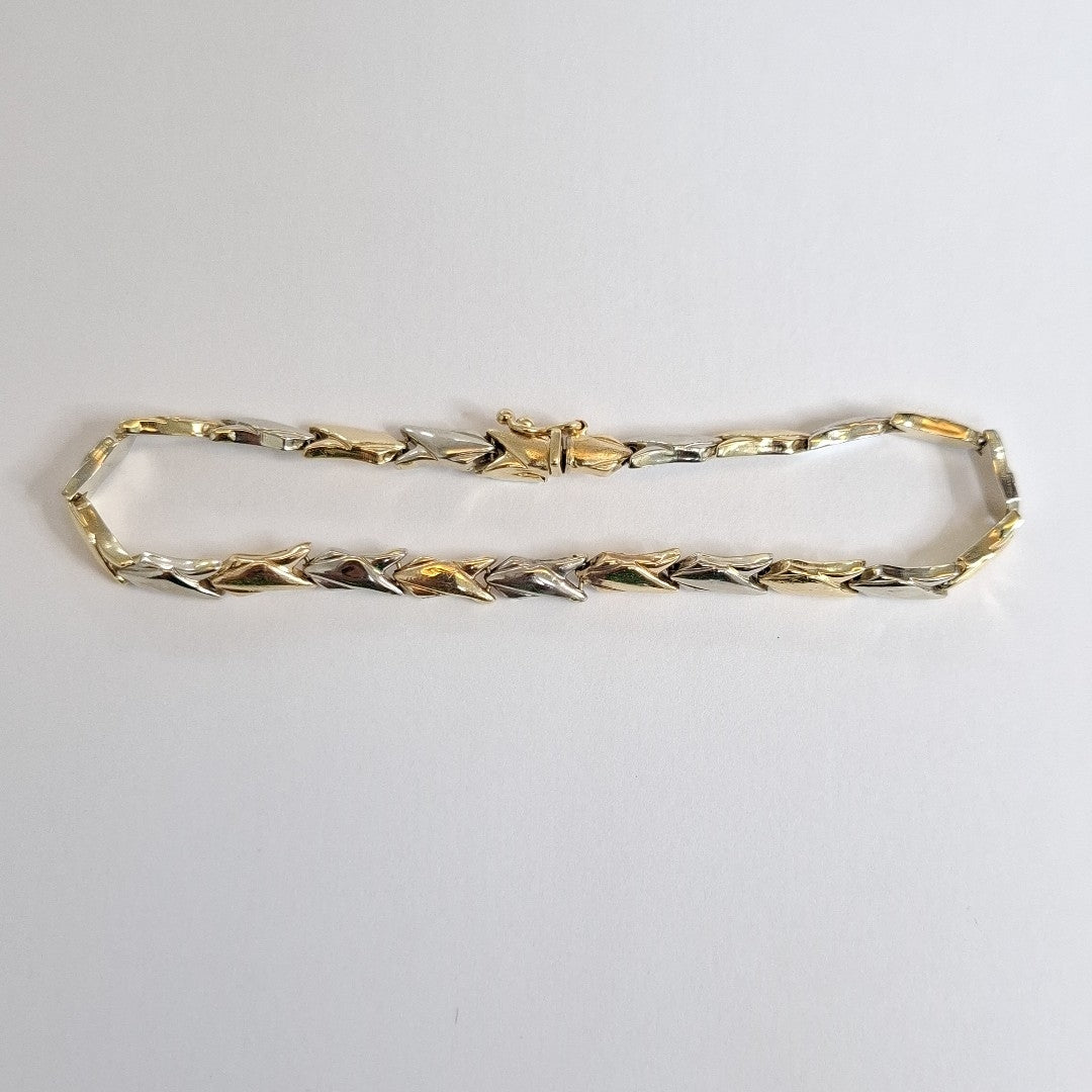 PULSERA ORO,RODIADO 14 K 6,60 GRMS (SEMINUEVO)