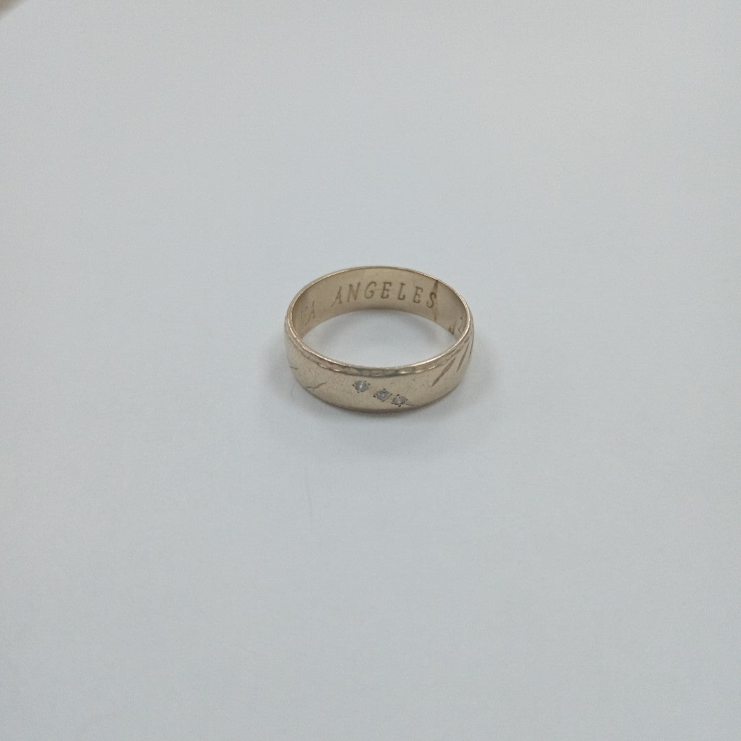 ARGOLLA ORO 14 K 4.2 GRMS (SEMINUEVO)