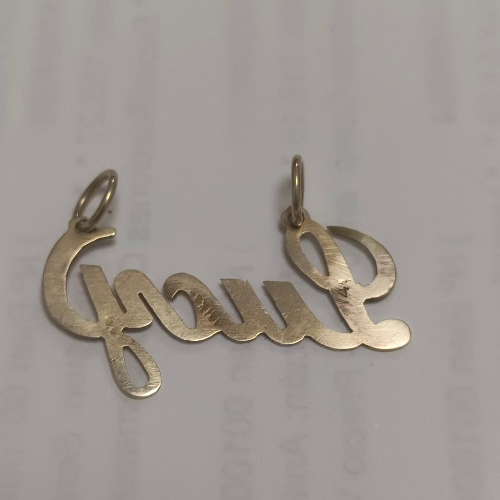 DIJE ORO 14 K 0.8 GRMS (SEMINUEVO)