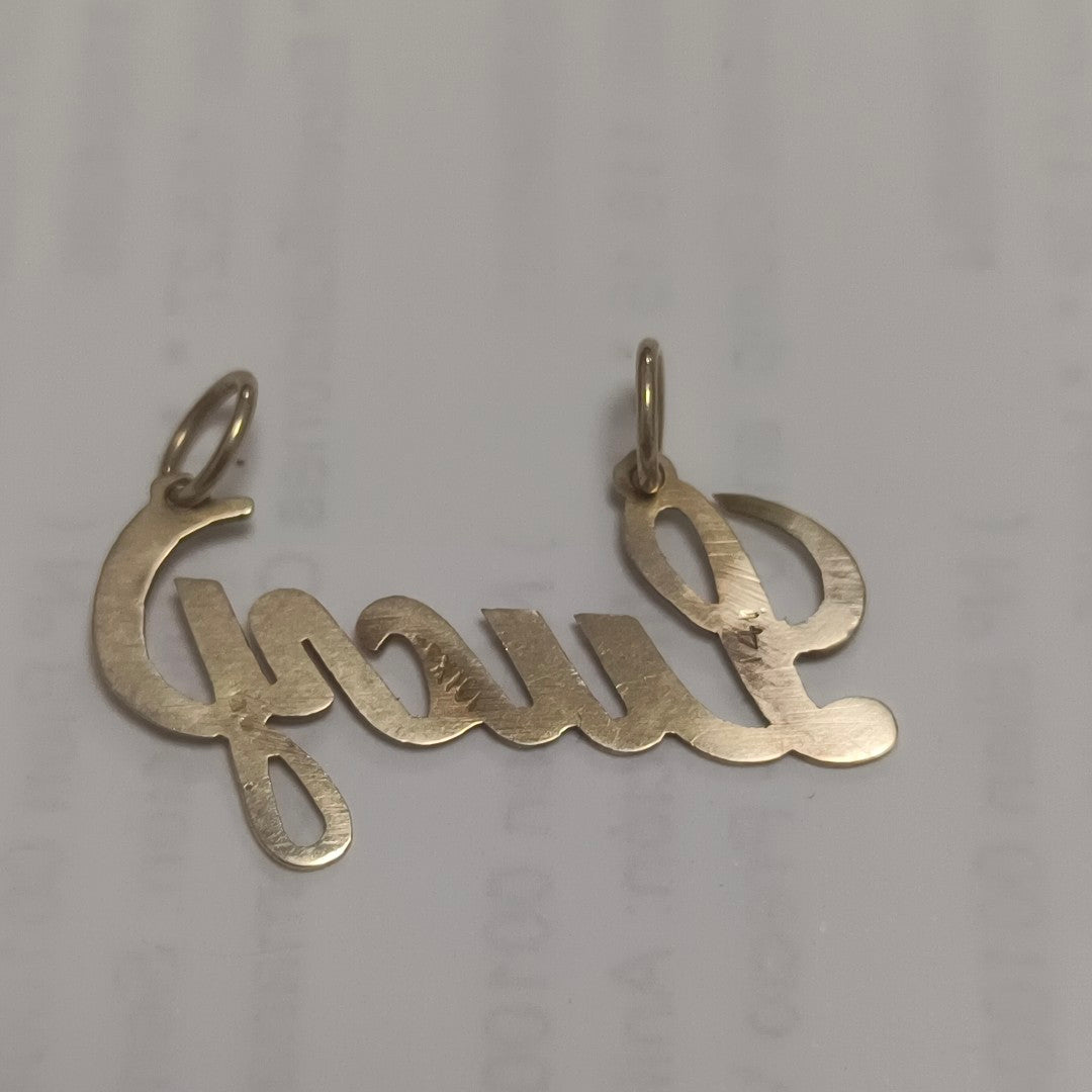 DIJE ORO 14 K 0.8 GRMS (SEMINUEVO)