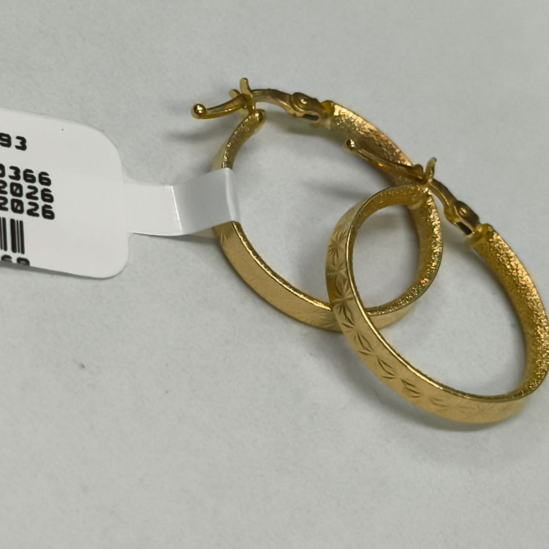 ARRACADAS PAR ORO 14 K 1,70 GRMS (SEMINUEVO)