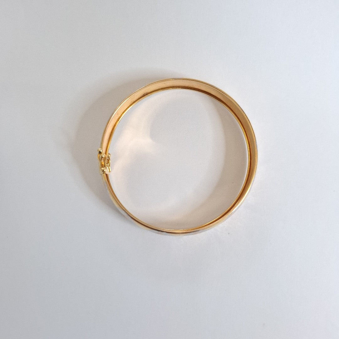 PULSERA RIGIDA ORO 14 K 11,50 GRMS (SEMINUEVO)