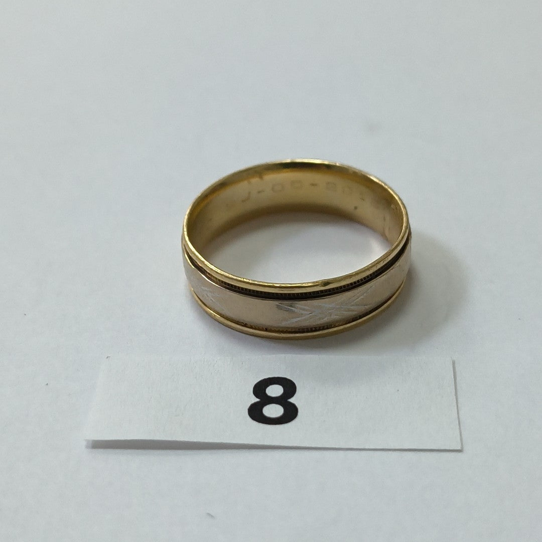 ARGOLLA ORO,RODIADO 14 K 4,20 GRMS (SEMINUEVO)