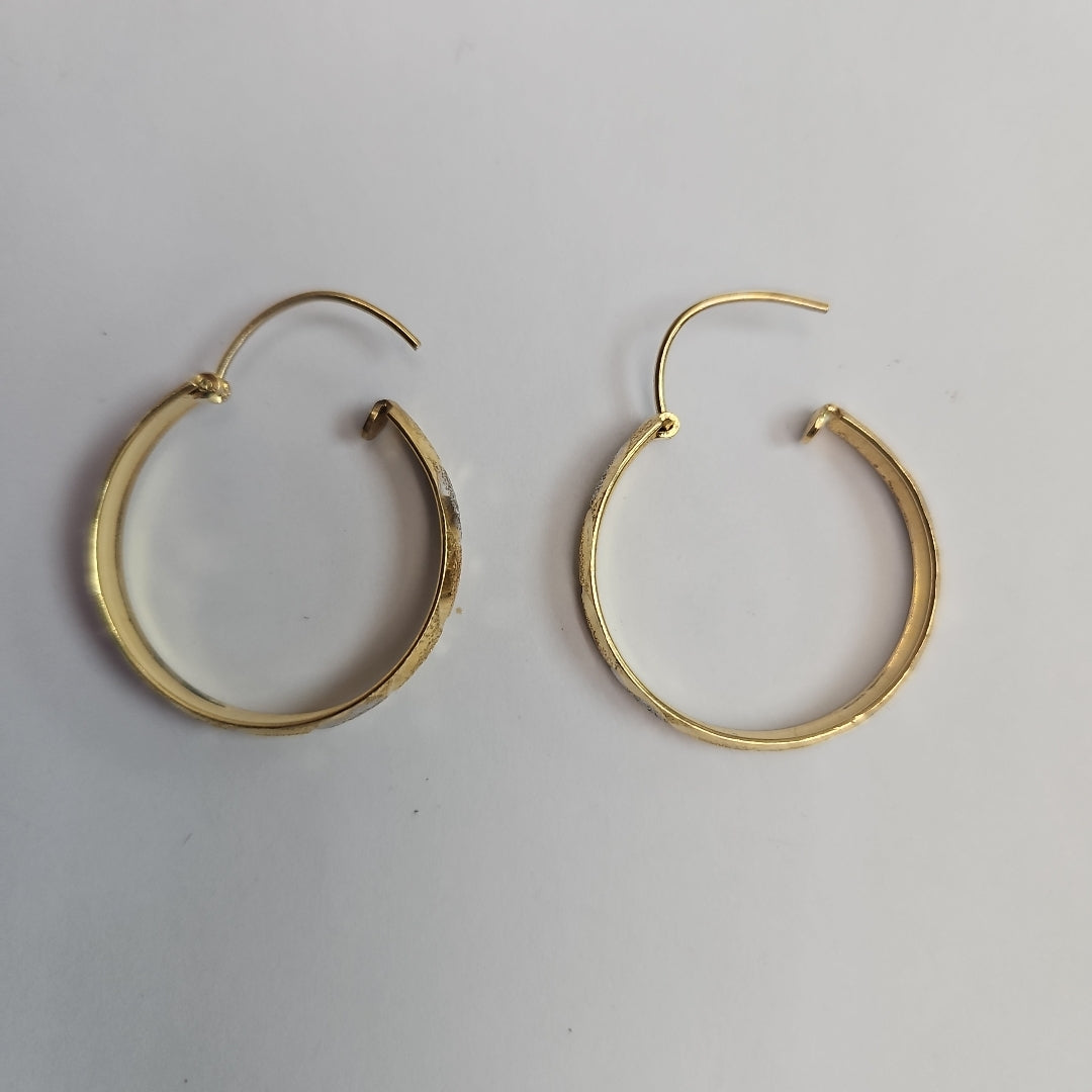 ARRACADAS PAR ORO 14 K 4.2 GRMS (SEMINUEVO)