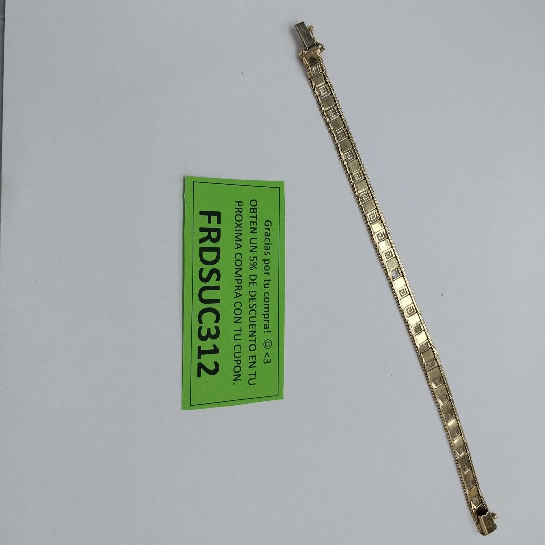 PULSERA ORO 14 K 8.5 GRMS (SEMINUEVO)