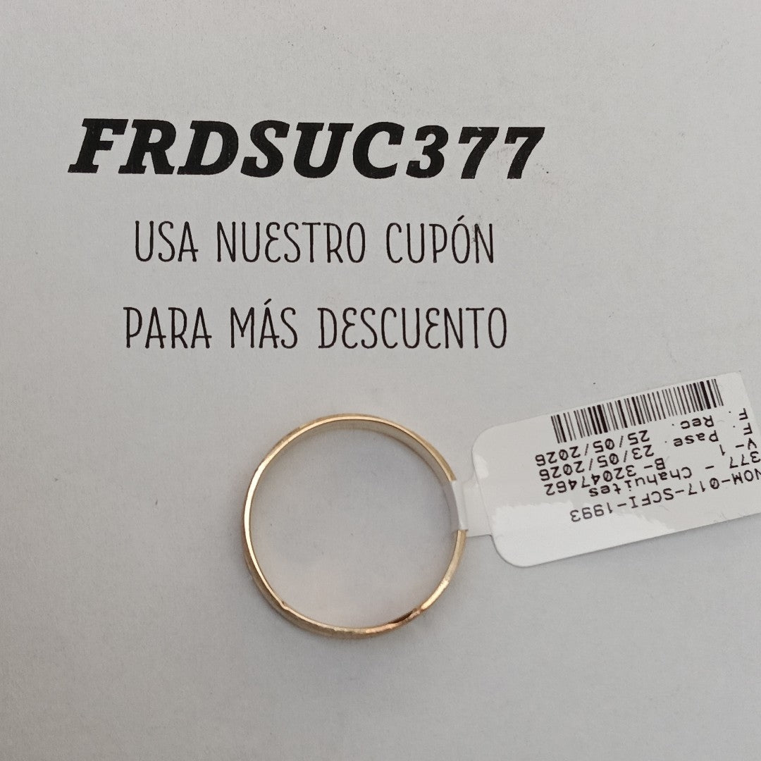 ARGOLLA ORO 10 K 4,10 GRMS (SEMINUEVO)