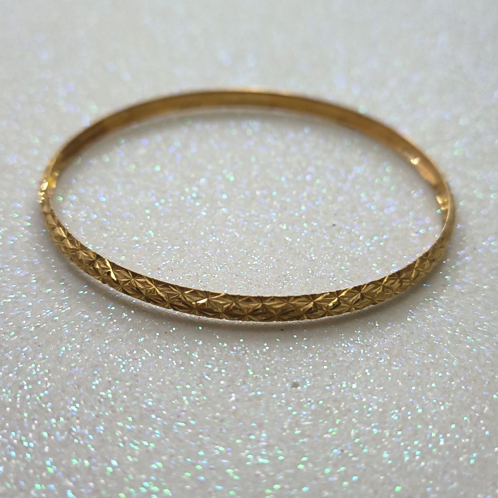 PULSERA RIGIDA ORO 10 K 4,40 GRMS (SEMINUEVO)