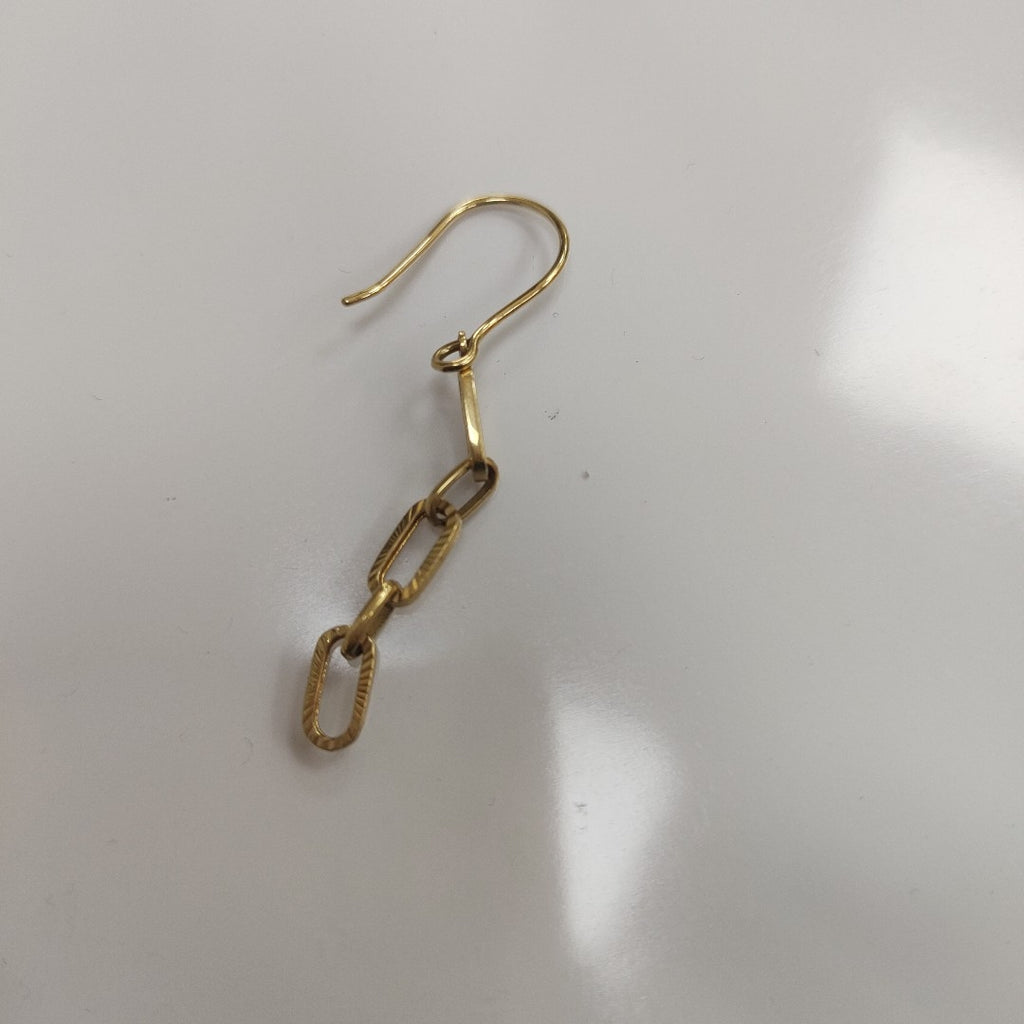 ARETES PAR ORO 14 K 1.8 GRMS (SEMINUEVO)