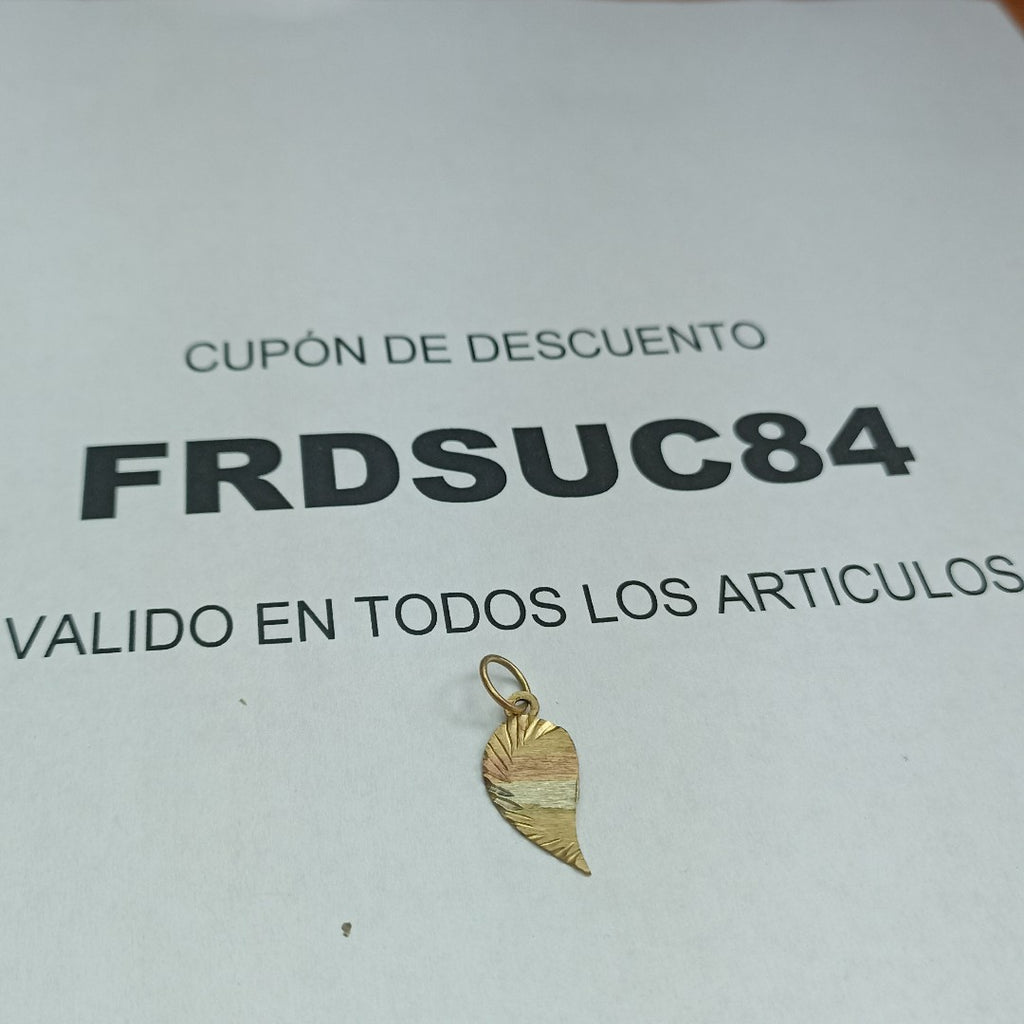 DIJE ORO 10 K 0.7 GRMS (SEMINUEVO)