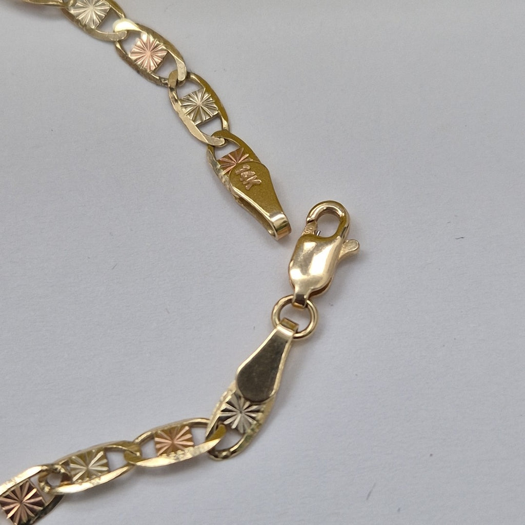 PULSERA MARINERA 4.6G 21 CM 14K (NUEVO)