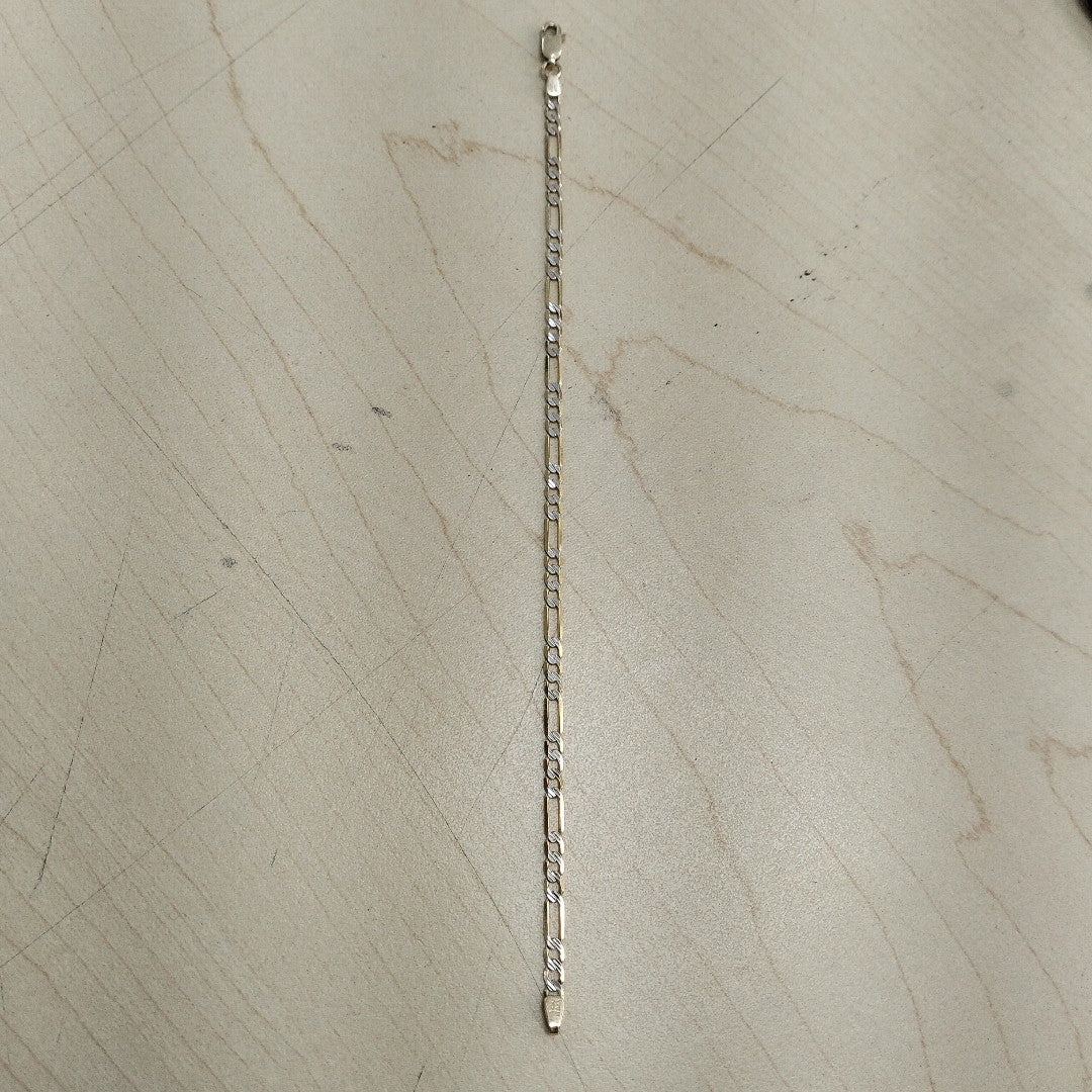 PULSERA ORO, RODIADO 14 K 2.6 GRMS (SEMINUEVO)
