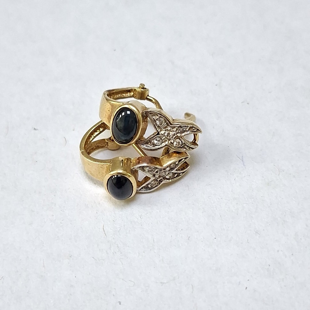 ARETES PAR ORO 14 K 4,80 GRMS (SEMINUEVO)
