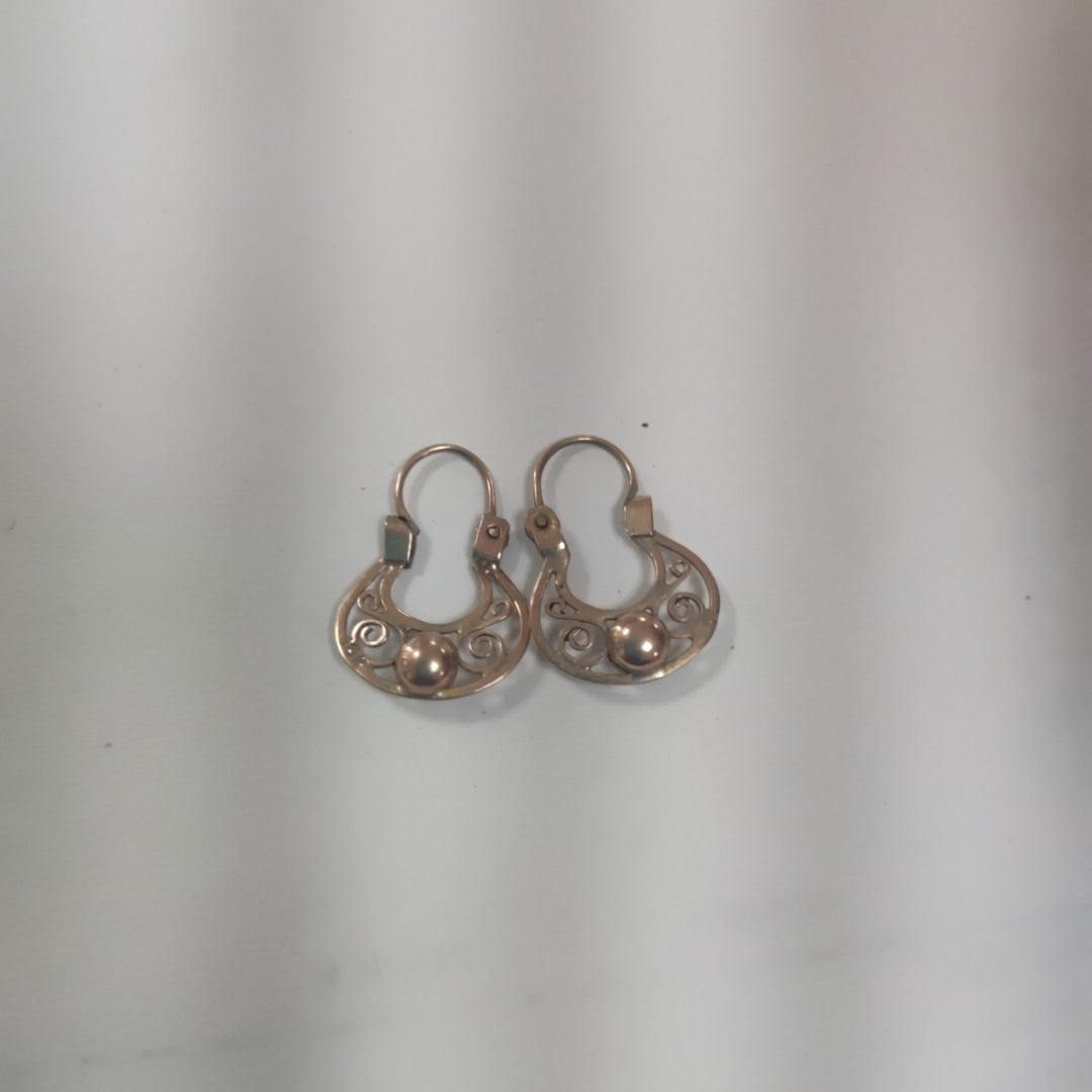 ARRACADAS PAR ORO 10 K 0.9 GRMS (SEMINUEVO)