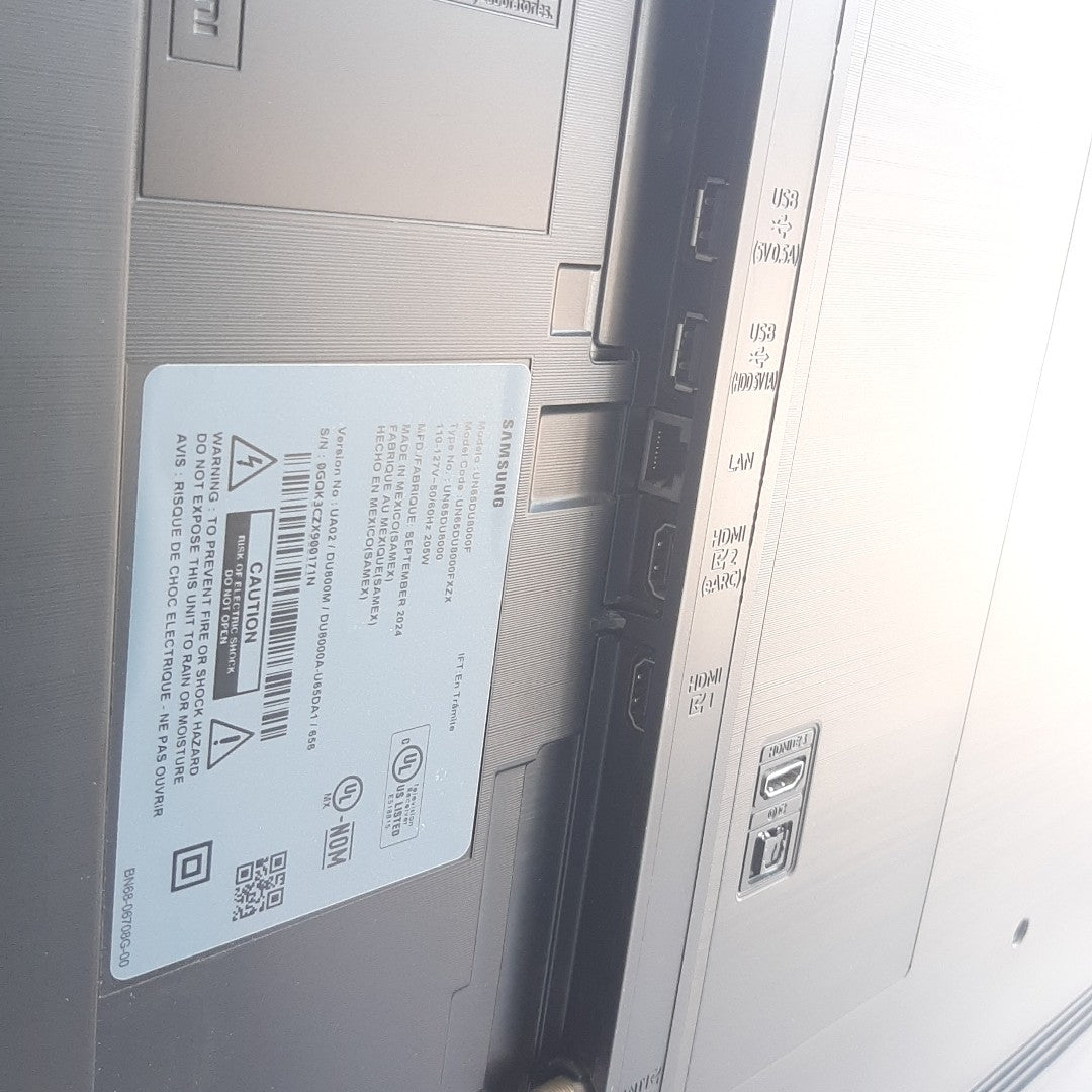 PANTALLA SAMSUNG UN65DU8000F(2024) 65" LED UHD 4K (SEMINUEVO)