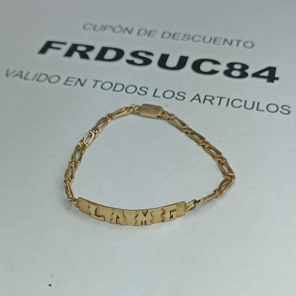ESCLAVA ORO 8 K 4.7 GRMS (SEMINUEVO)