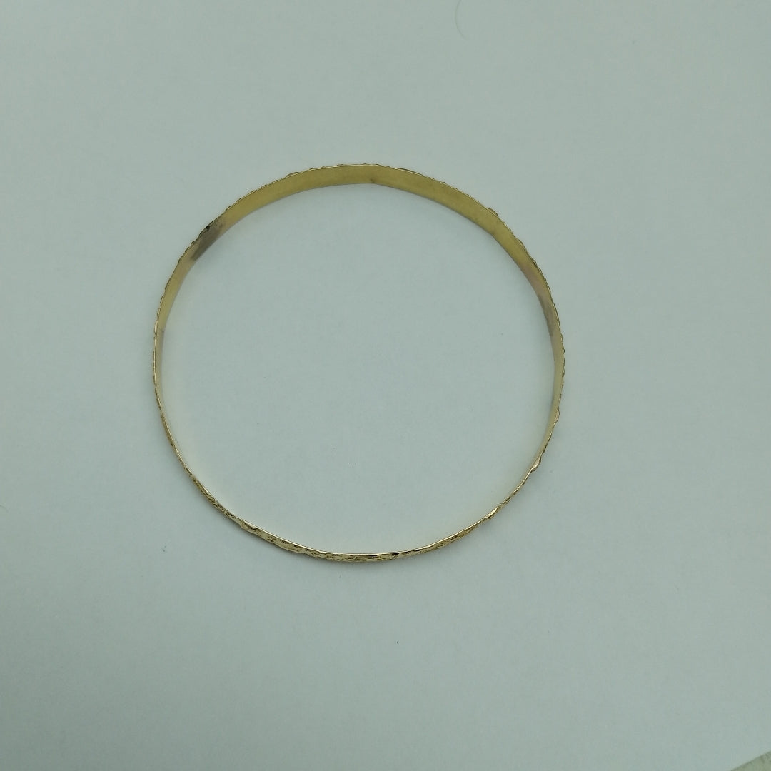 PULSERA RIGIDA ORO 10 K 9 GRMS (SEMINUEVO)