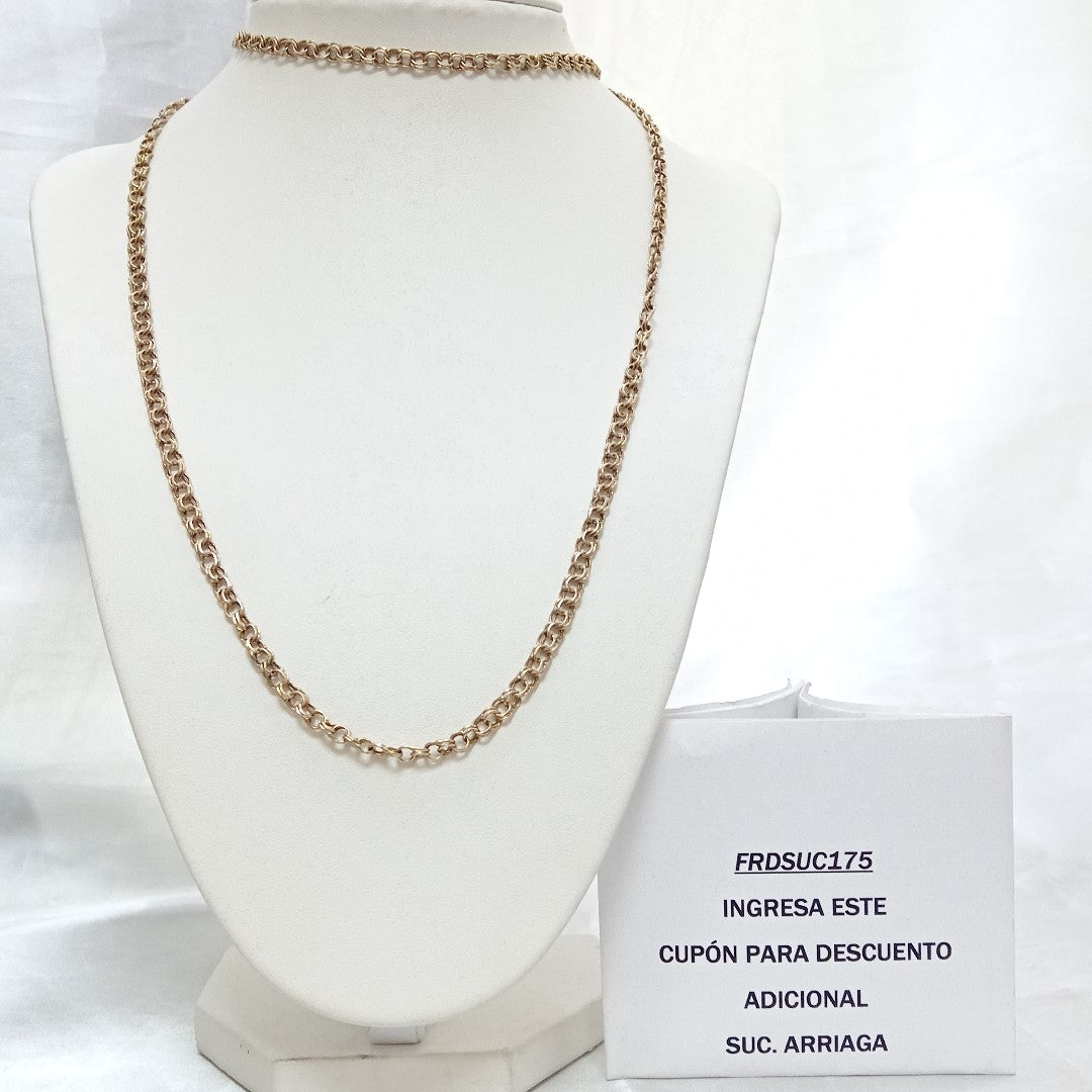 CADENA ORO 10 K 15.3 GRMS (SEMINUEVO)