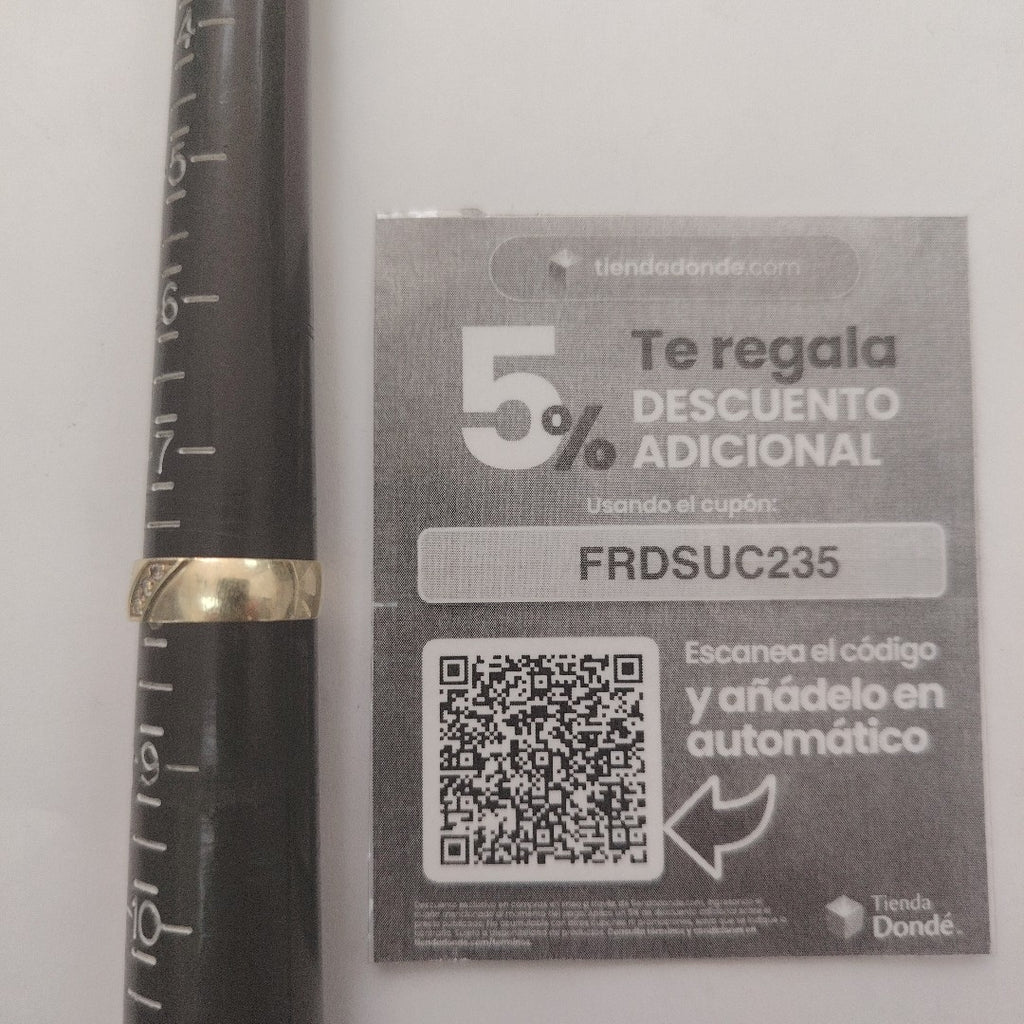 ARGOLLA ORO 10 K 2.8 GRMS (SEMINUEVO)