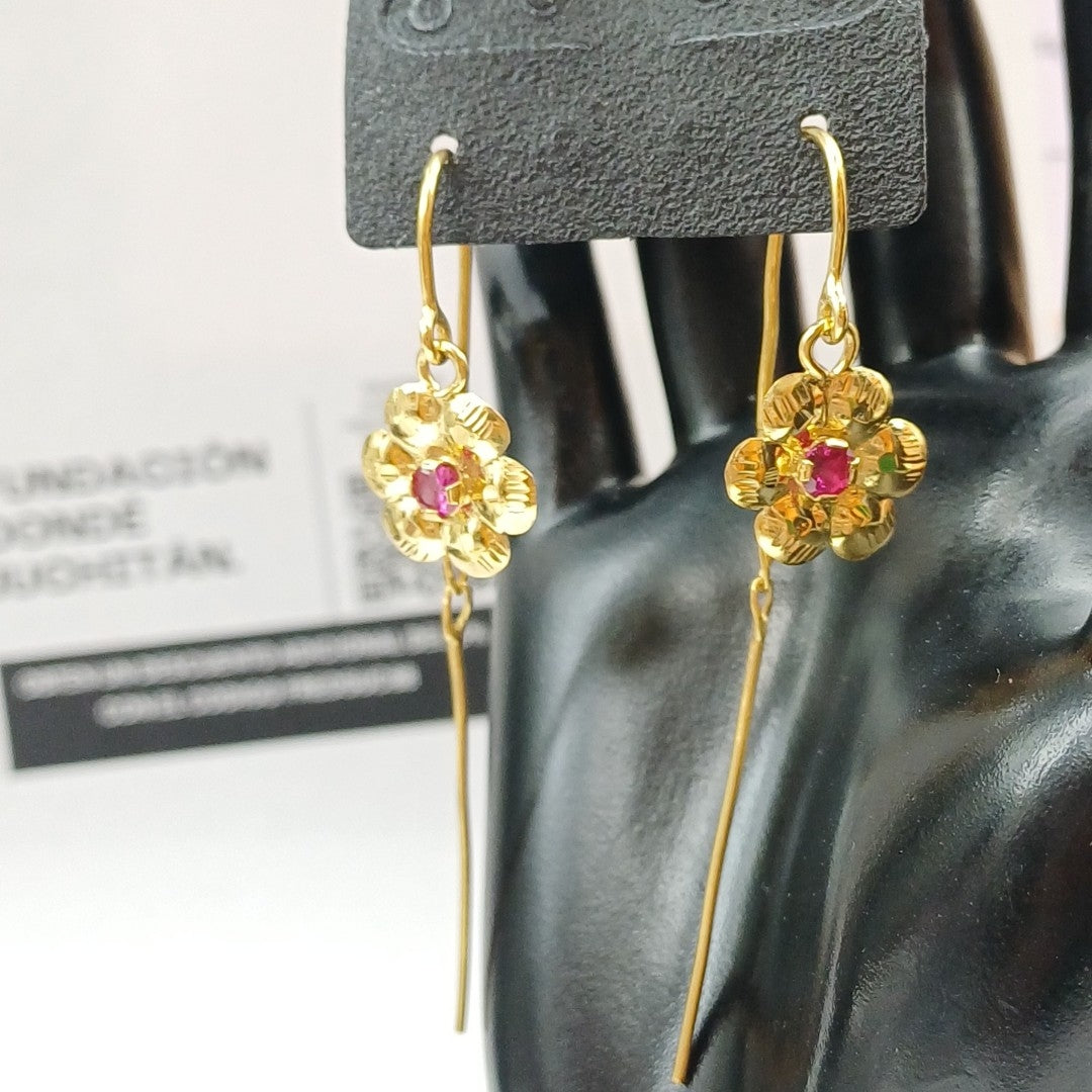 ARETES PAR ORO 10 K 2.9 GRMS (SEMINUEVO)