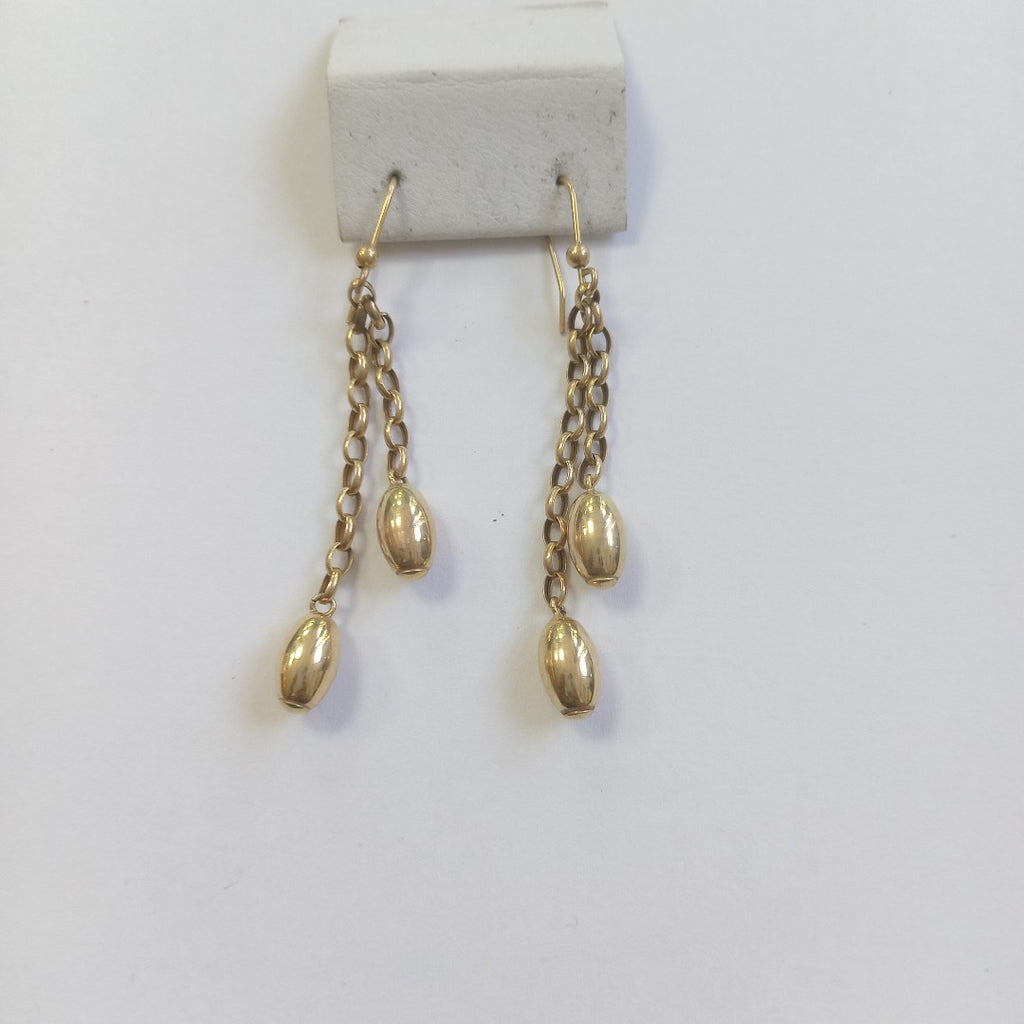 ARETES PAR ORO 14 K 2.2 GRMS (SEMINUEVO)