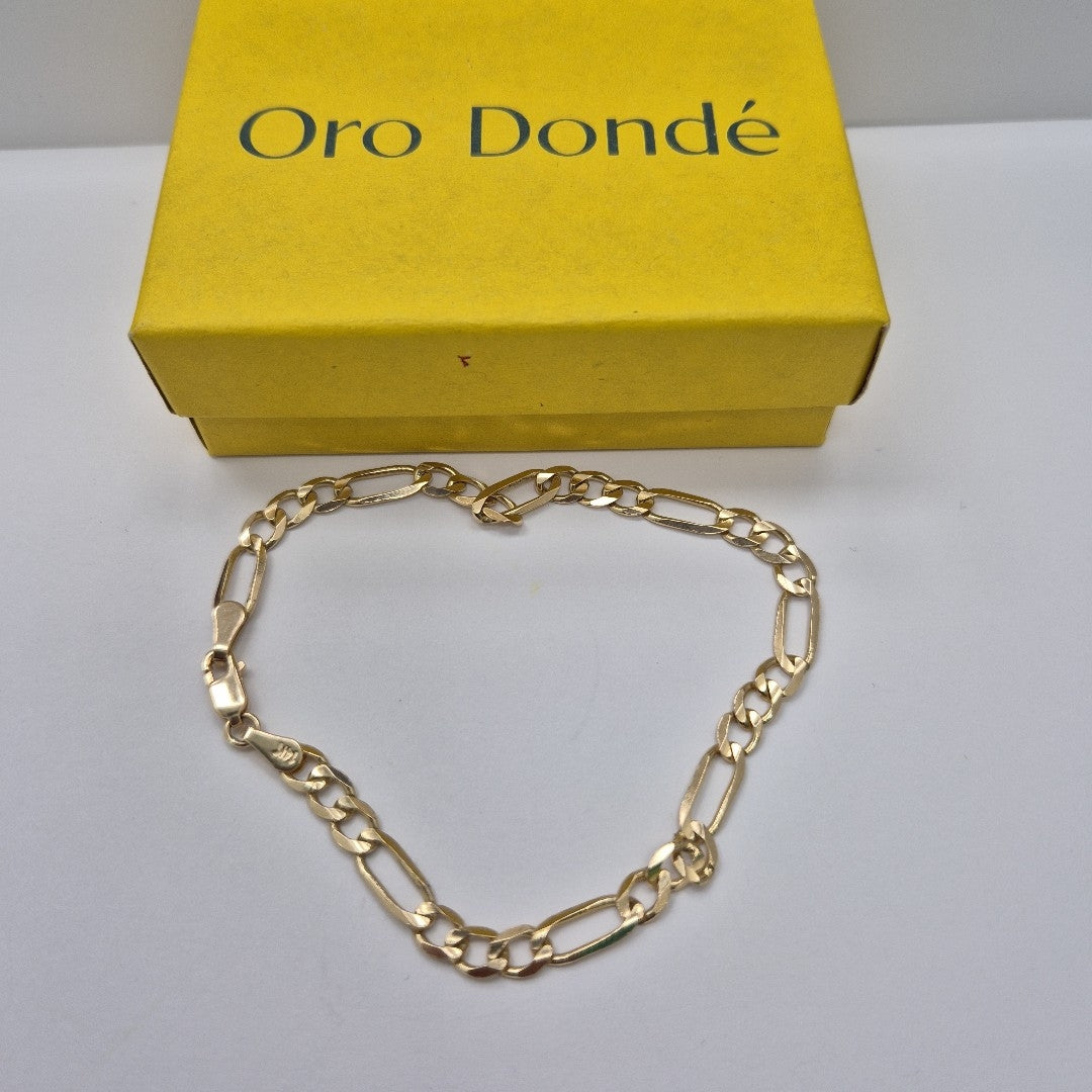 PULSERA 3X1 6.2G 21 CM 14K (NUEVO)
