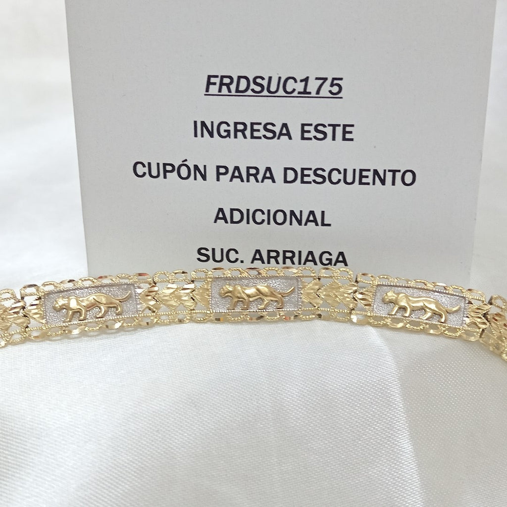PULSERA ORO 14 K 16.5 GRMS (SEMINUEVO)