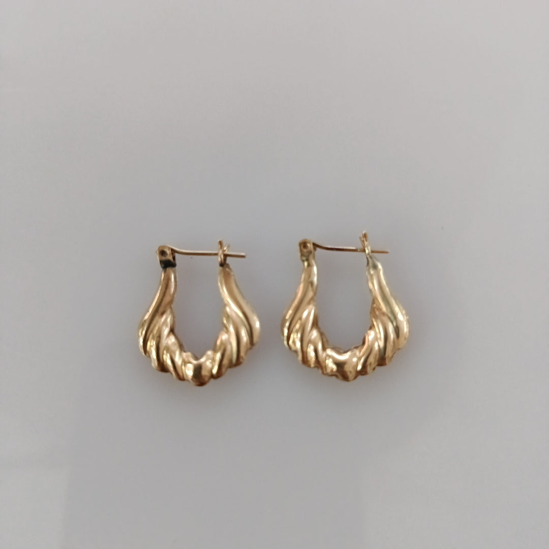 ARRACADAS PAR ORO 10 K 1,30 GRMS (SEMINUEVO)