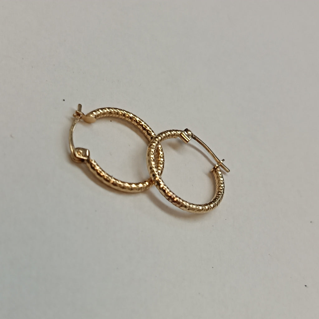 ARRACADAS PAR ORO 10 K 1,40 GRMS (SEMINUEVO)