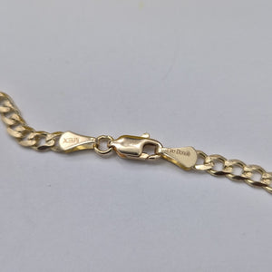 PULSERAS BARBADA ORO 14K 21 CM 5.2 GR (NUEVO)