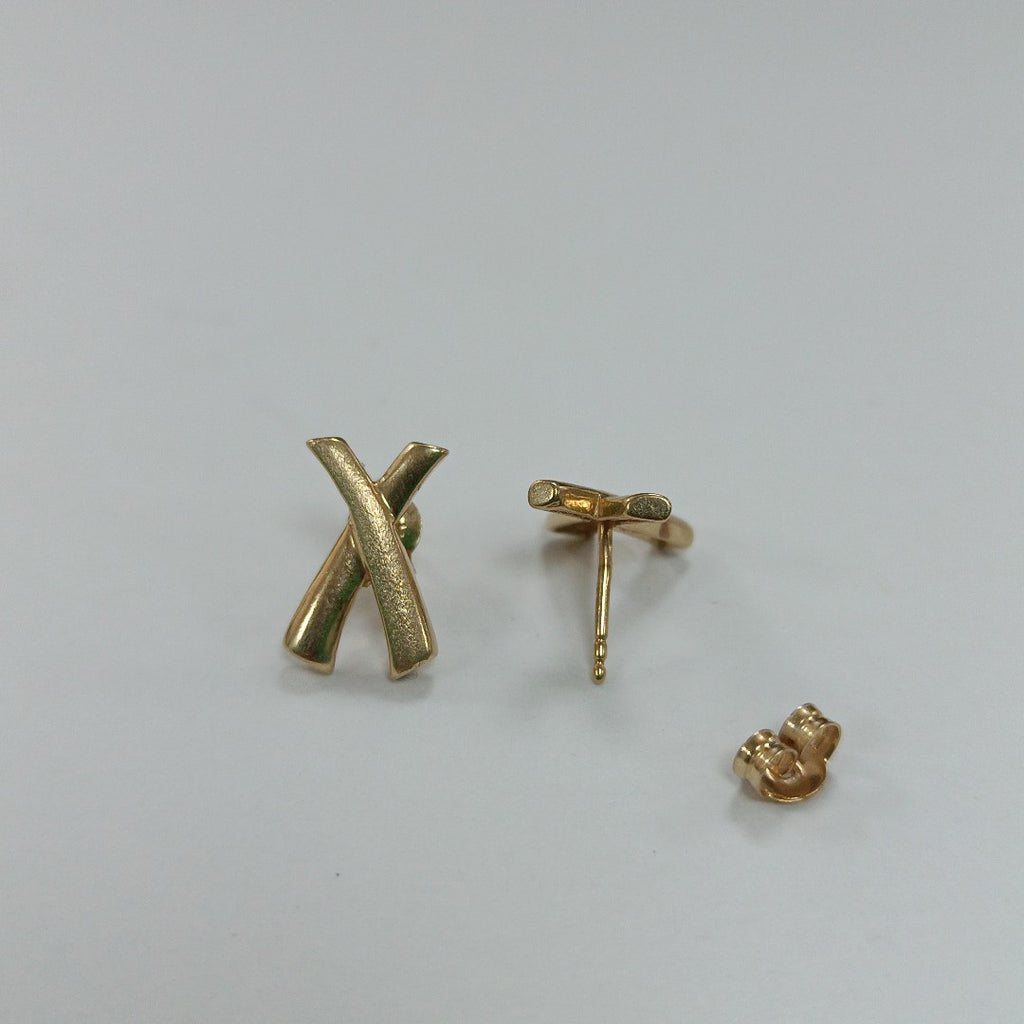 ARETES PAR ORO 14 K 2.3 GRMS (SEMINUEVO)