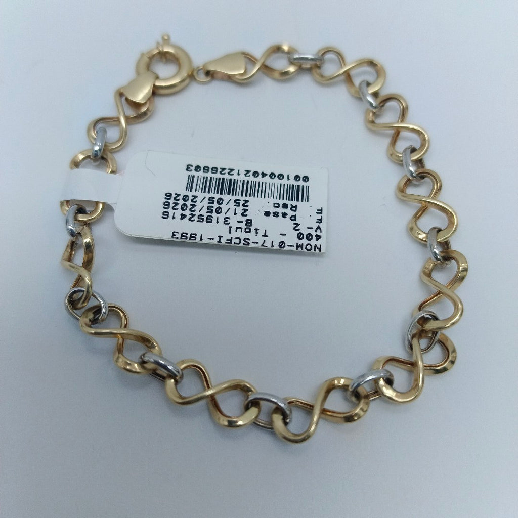 PULSERA ORO 14 K 4.3 GRMS (SEMINUEVO)