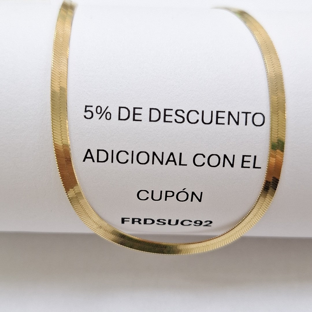 CADENA ORO 14 K 7 GRMS (SEMINUEVO)