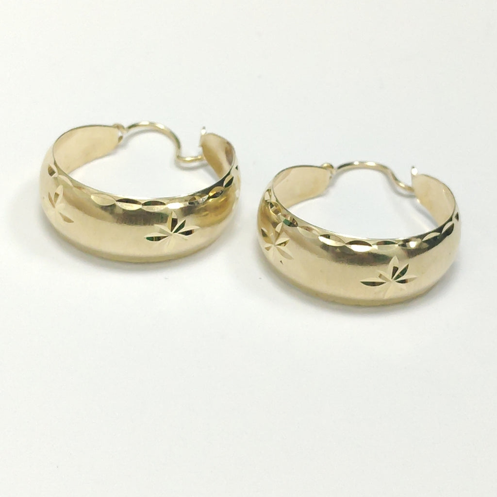 ARRACADAS PAR ORO 14 K 4,10 GRMS (SEMINUEVO)