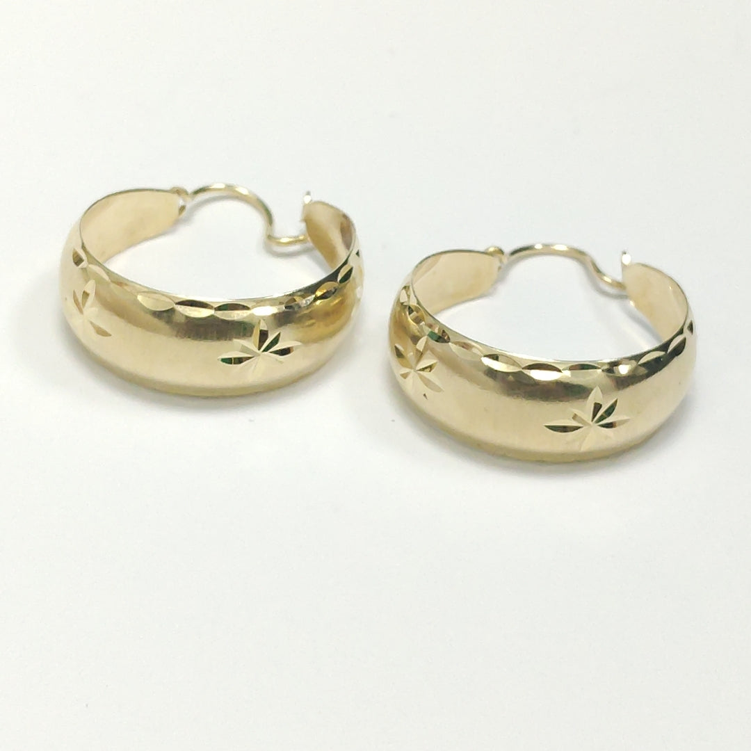 ARRACADAS PAR ORO 14 K 4,10 GRMS (SEMINUEVO)