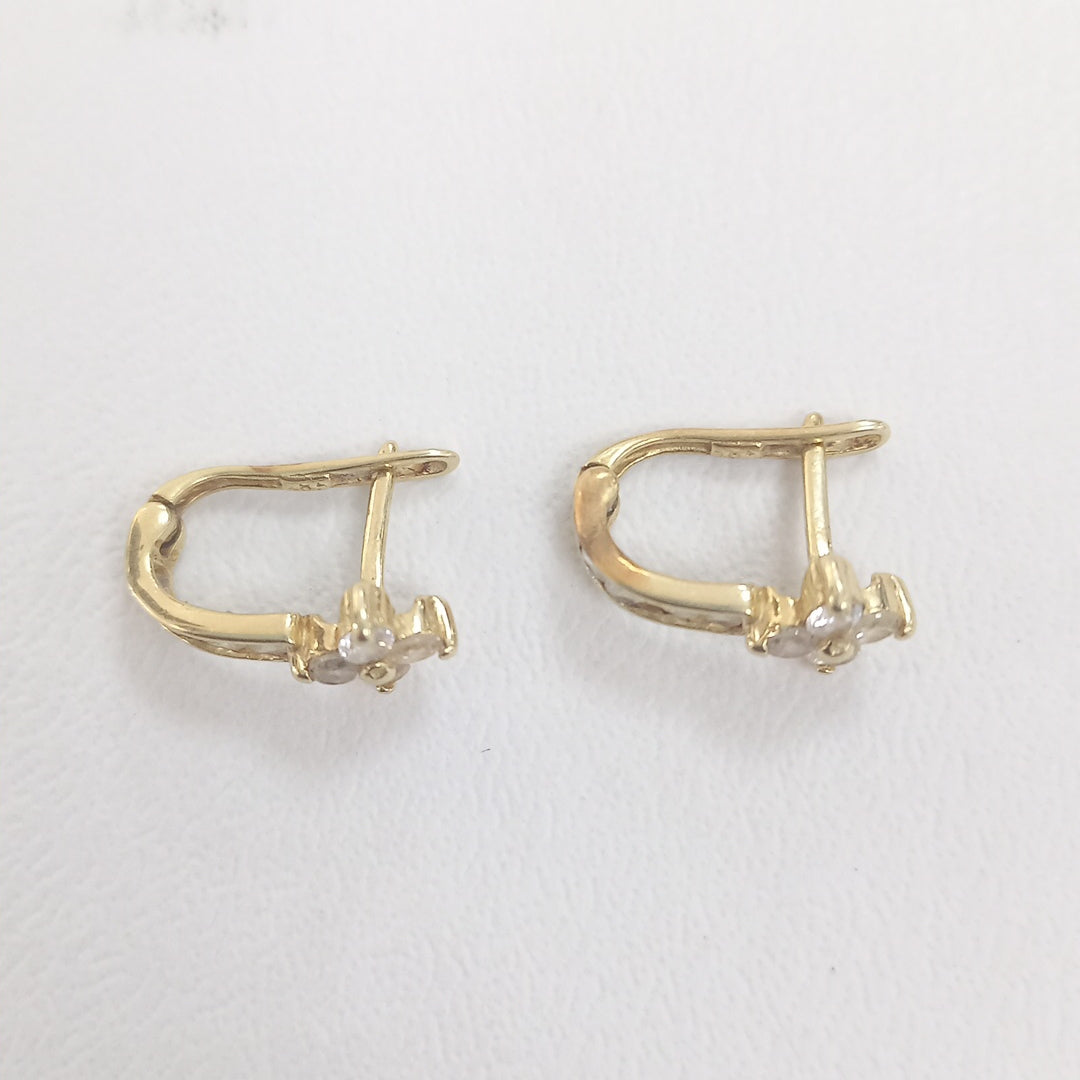 ARETES PAR ORO 14 K 1.8 GRMS (SEMINUEVO)