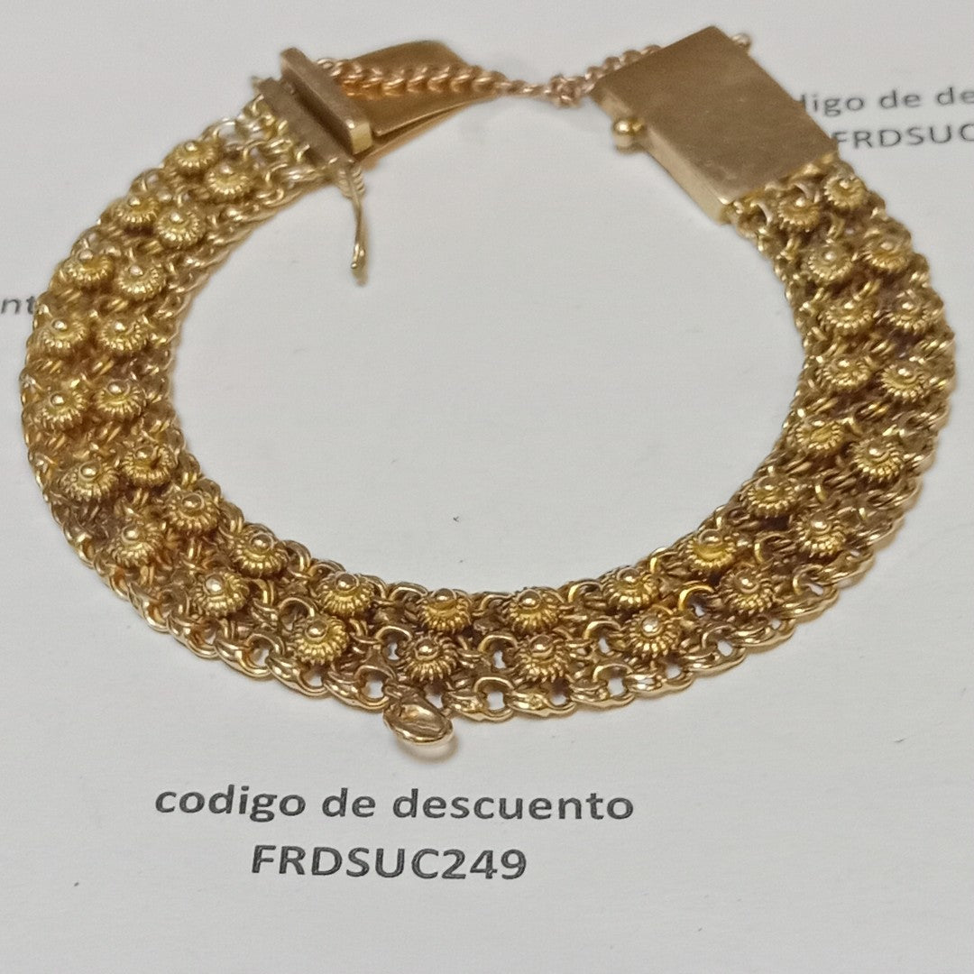 PULSERA ORO 8 K 33.6 GRMS (SEMINUEVO)