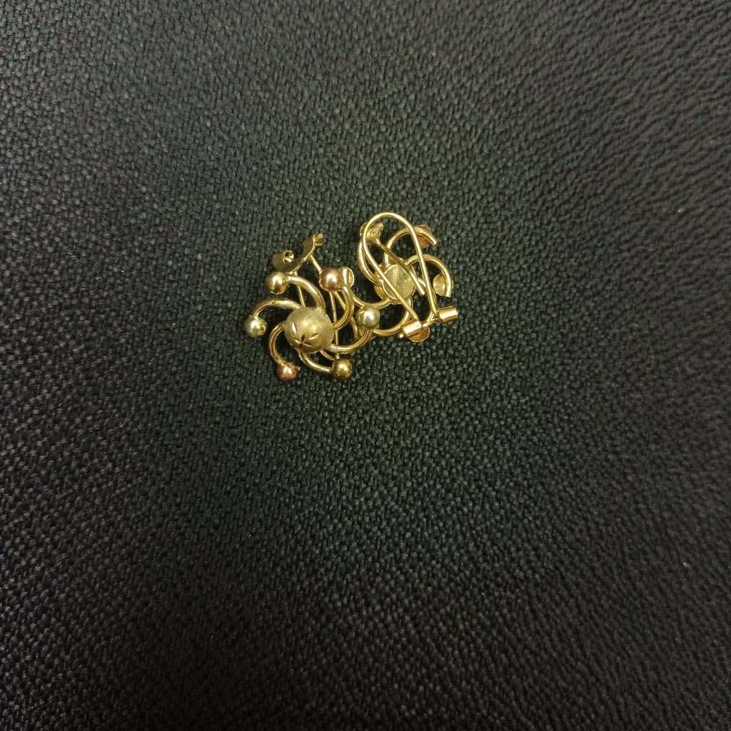ARETES PAR ORO 10 K 3.2 GRMS (SEMINUEVO)