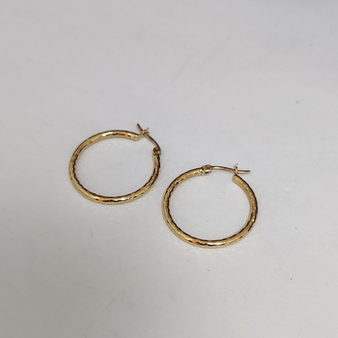 ARRACADAS PAR ORO 14 K 2,70 GRMS (SEMINUEVO)