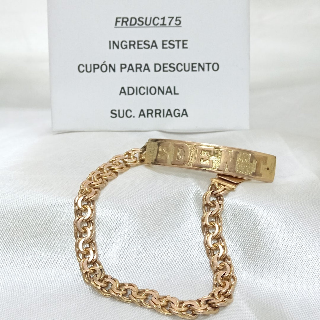 ESCLAVA ORO 10 K 18.4 GRMS (SEMINUEVO)