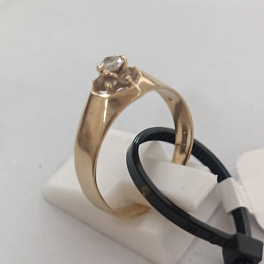 ANILLO ORO 14 K 2.1 GRMS (SEMINUEVO)