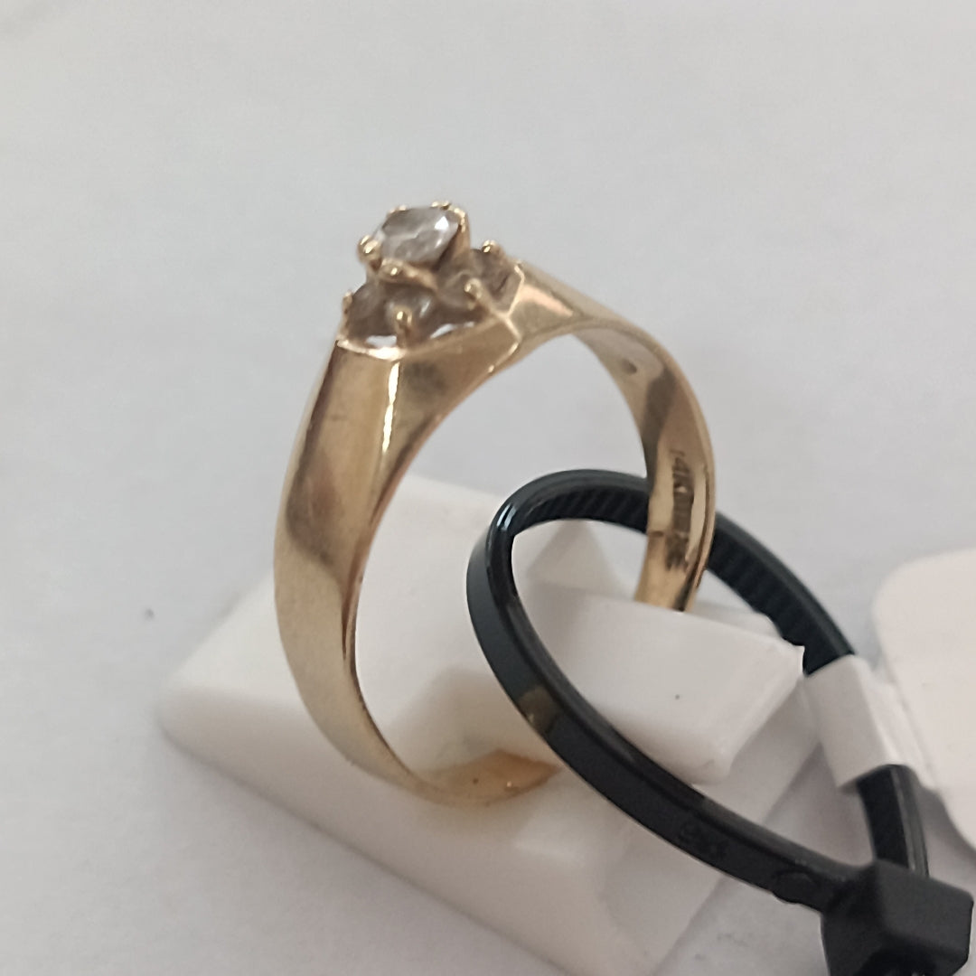 ANILLO ORO 14 K 2.1 GRMS (SEMINUEVO)
