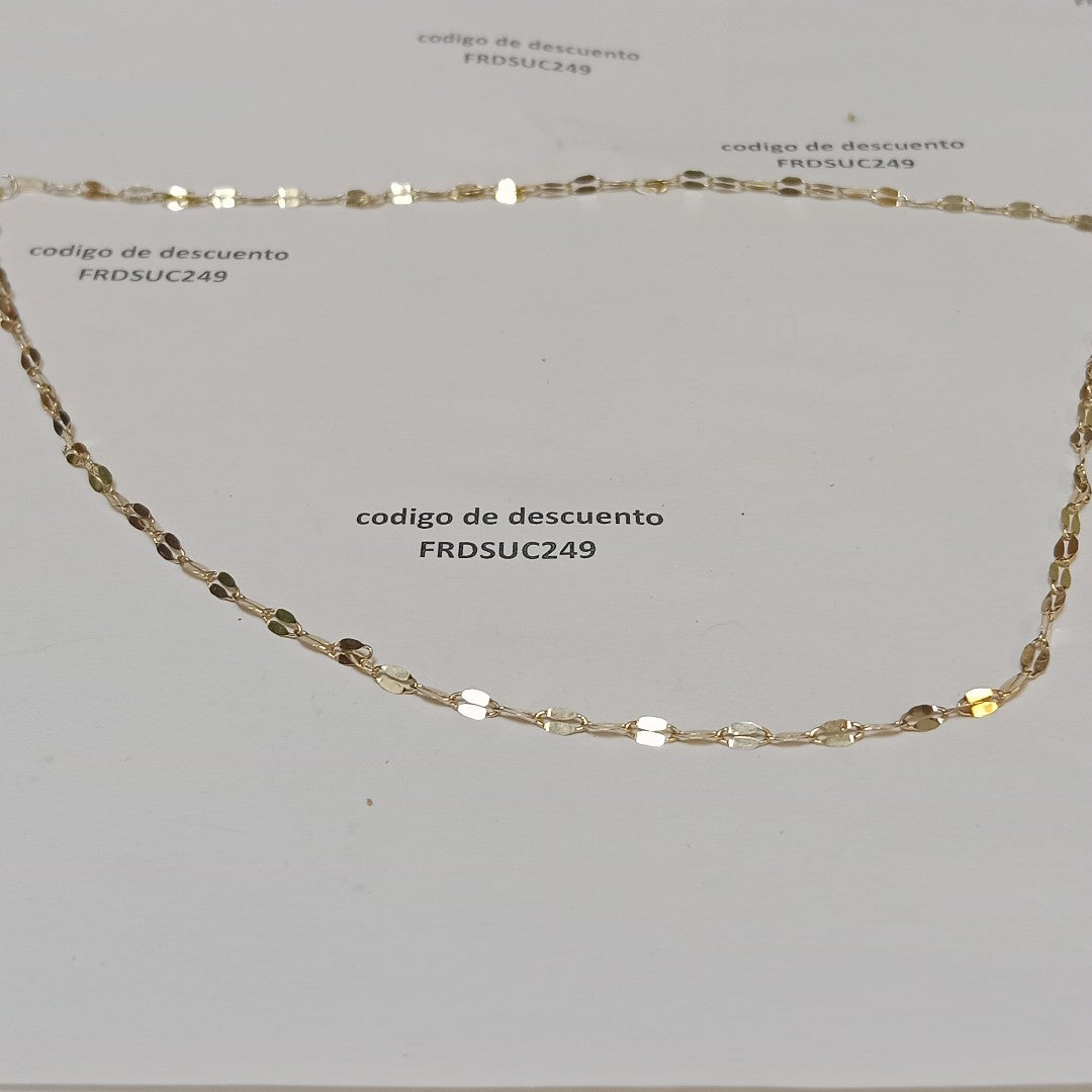 CADENA ORO 10 K 1.6 GRMS (SEMINUEVO)
